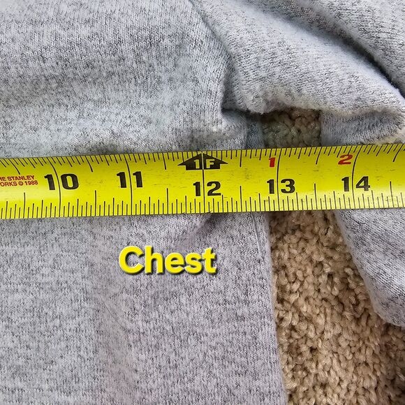 Obsess Sweater Dress with Ruffled Sleeves & Floral Embroidery Gray Girls Size Sm - Picture 7 of 9